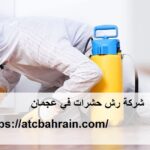 شركة رش حشرات في عجمان